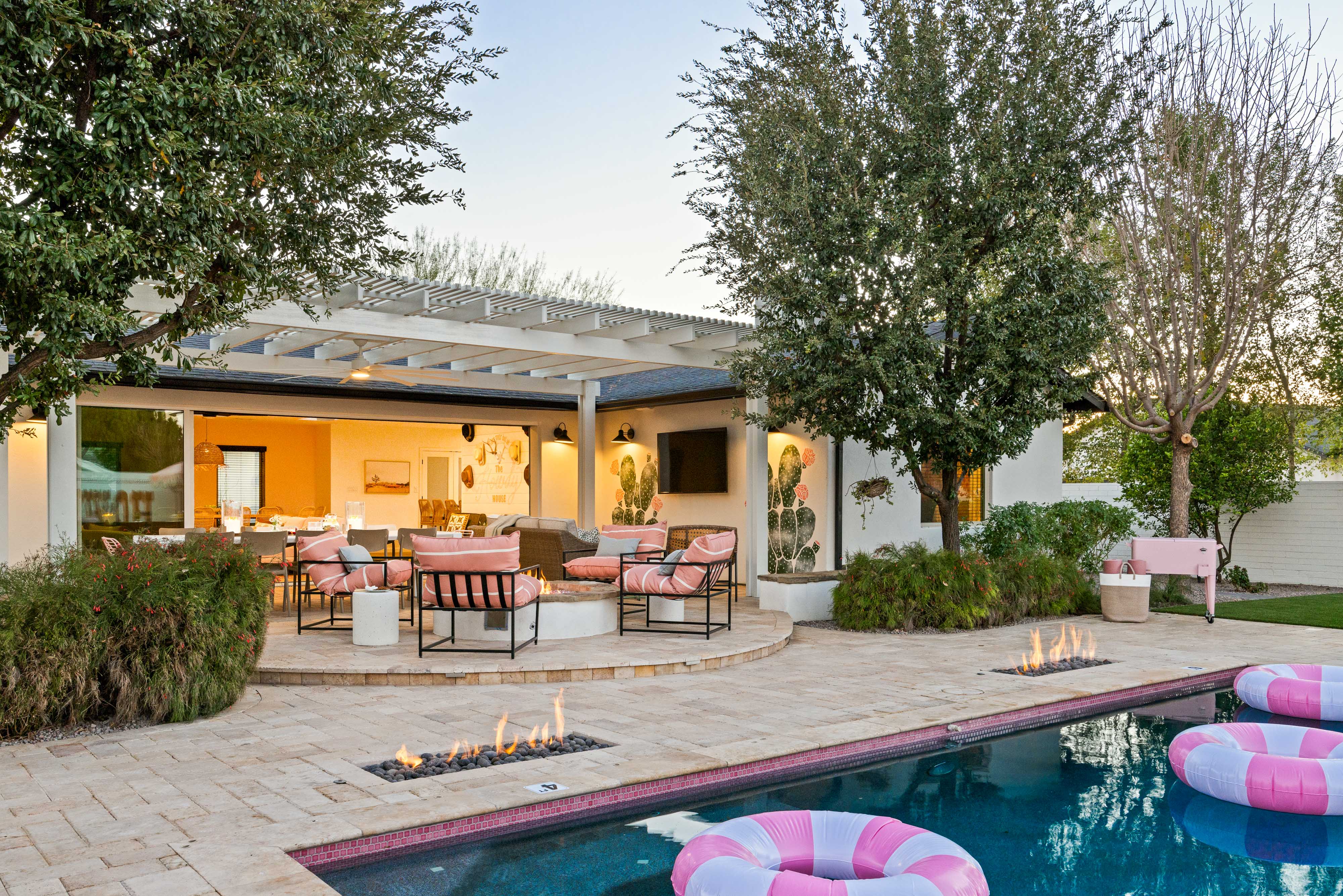 Exterior shot at Howdy House