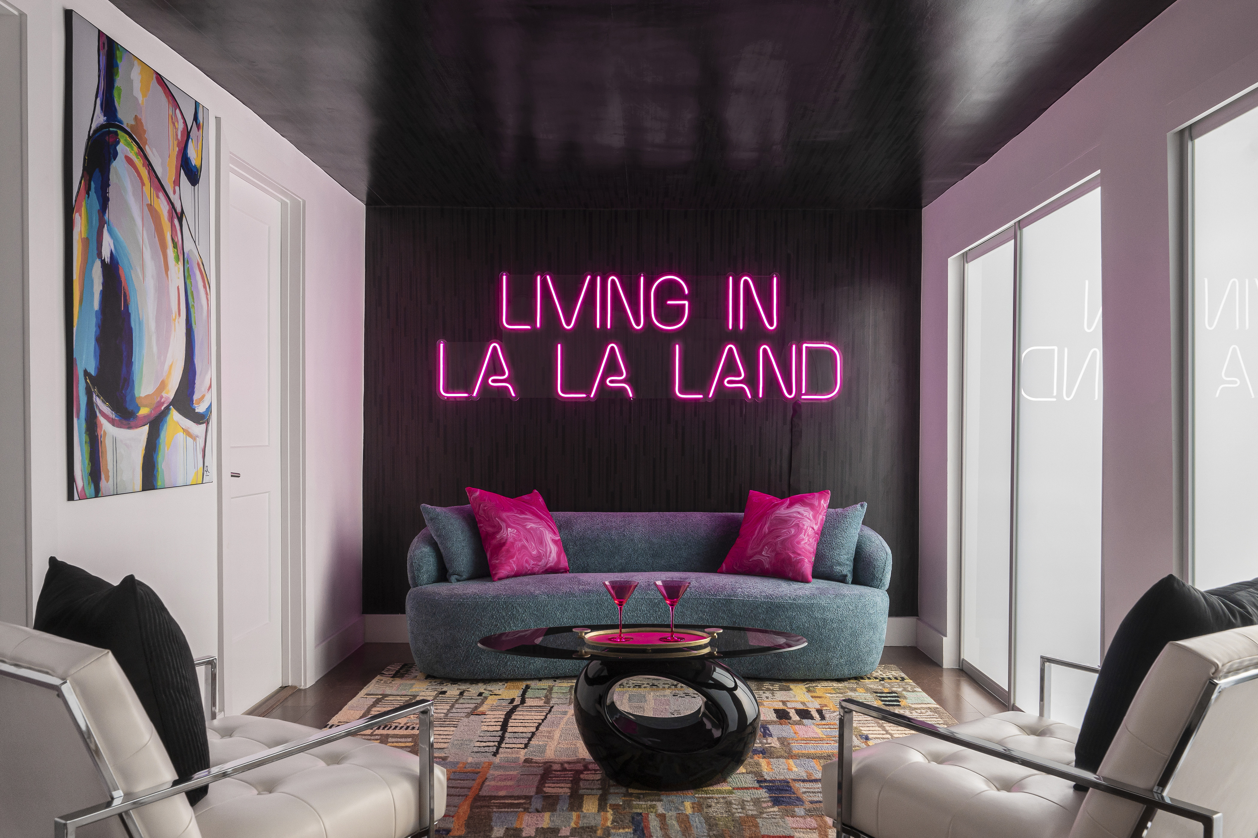 Interior shot of Living in La La Land