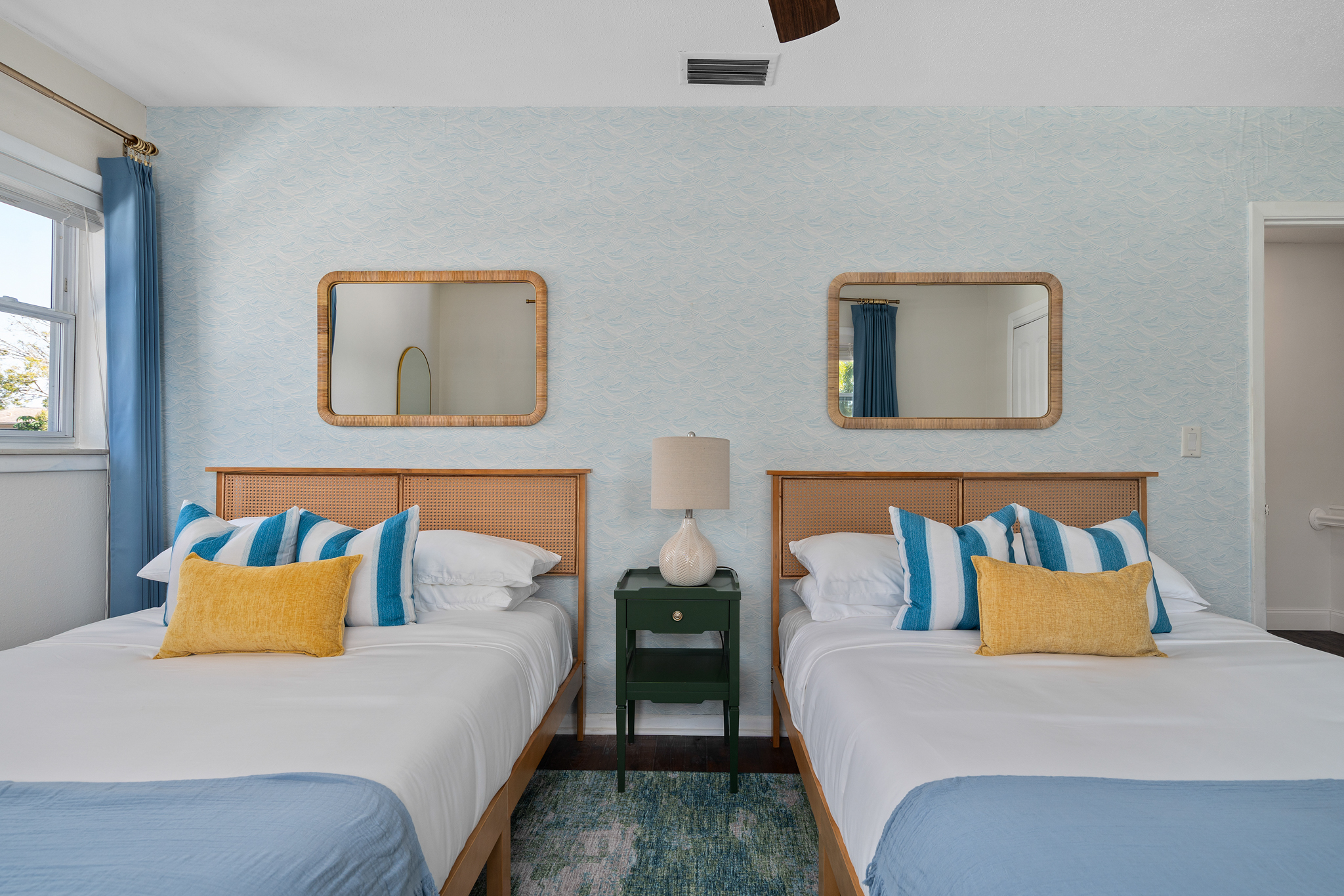 Interior shot of Palmshine Hideaway