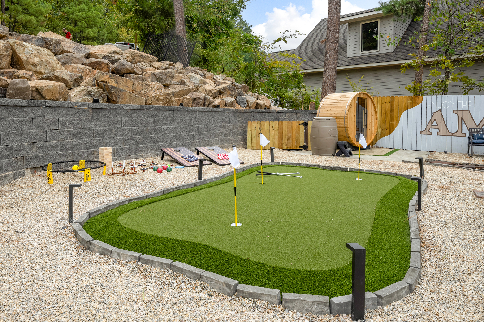 Exterior shot of Hot Springs