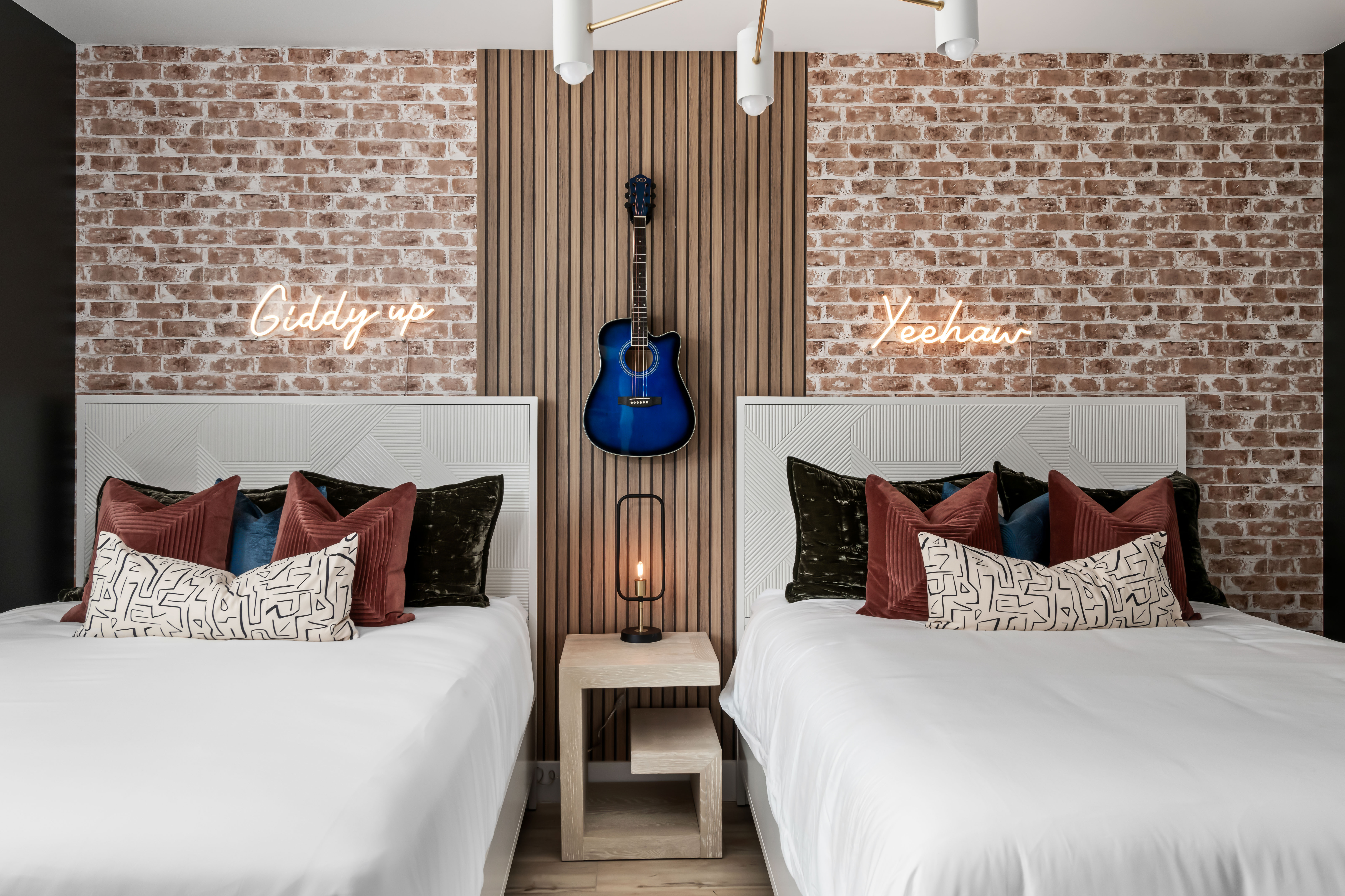 Interior shot of The Hubb House