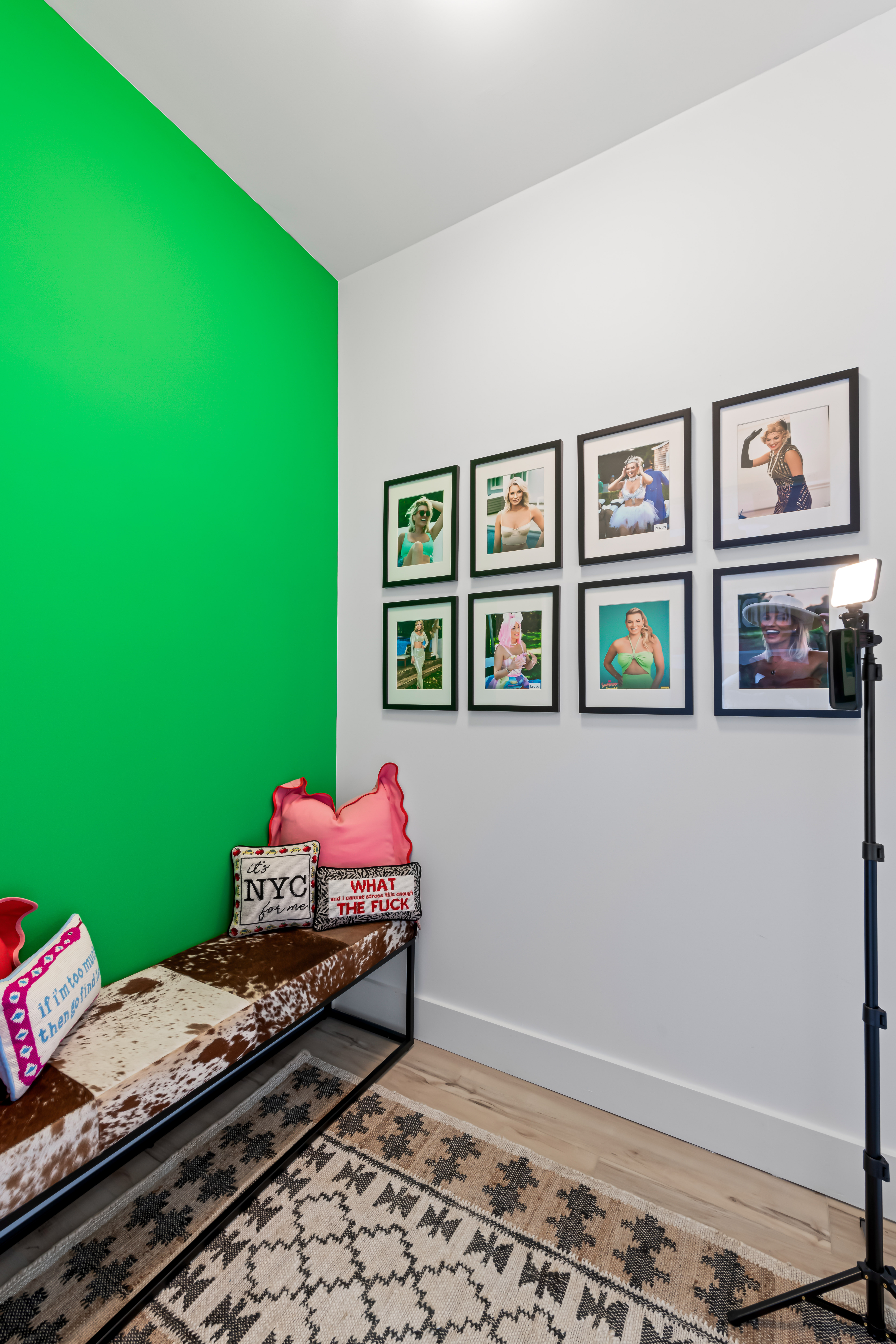 Interior shot of The Hubb House