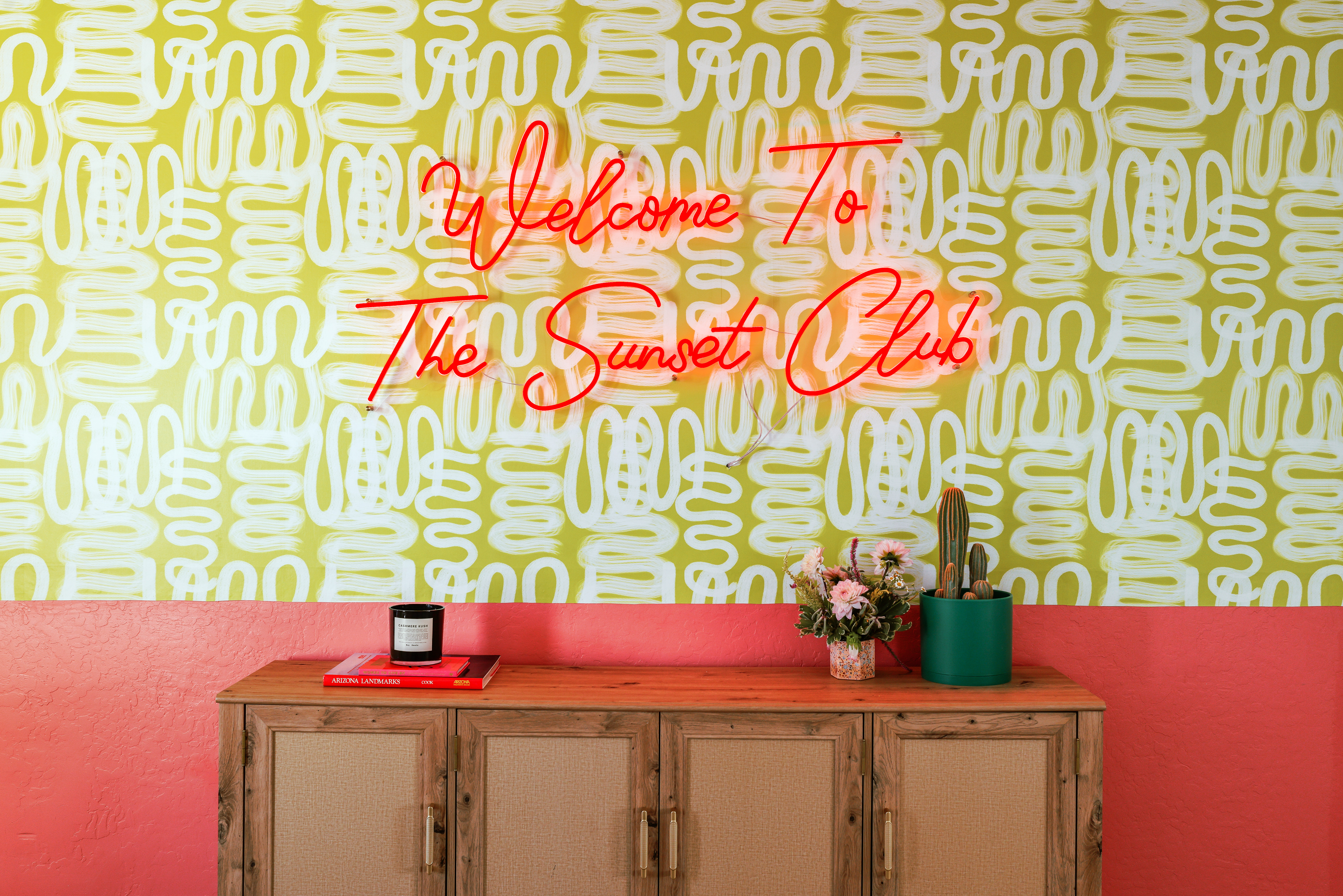 Interior shot of The Sunset Club